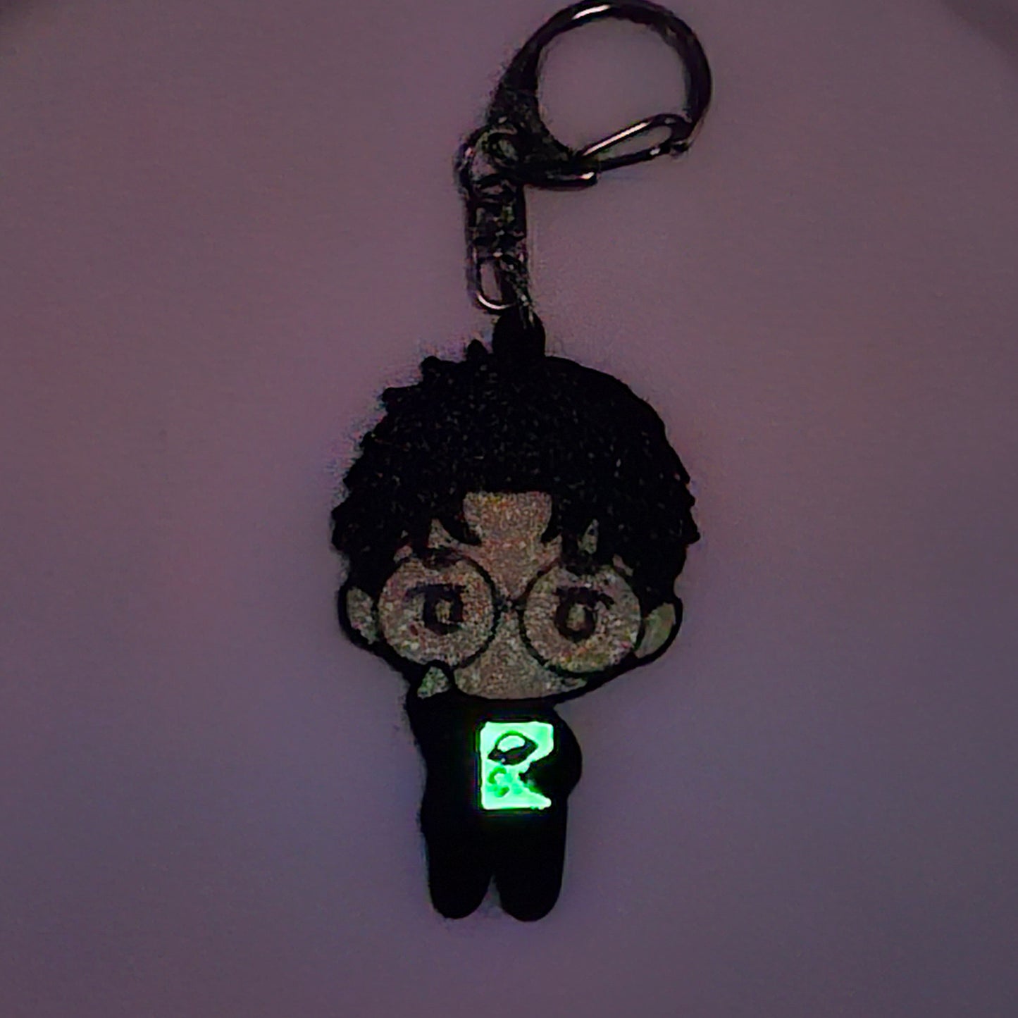 Okarun GITD Keychain