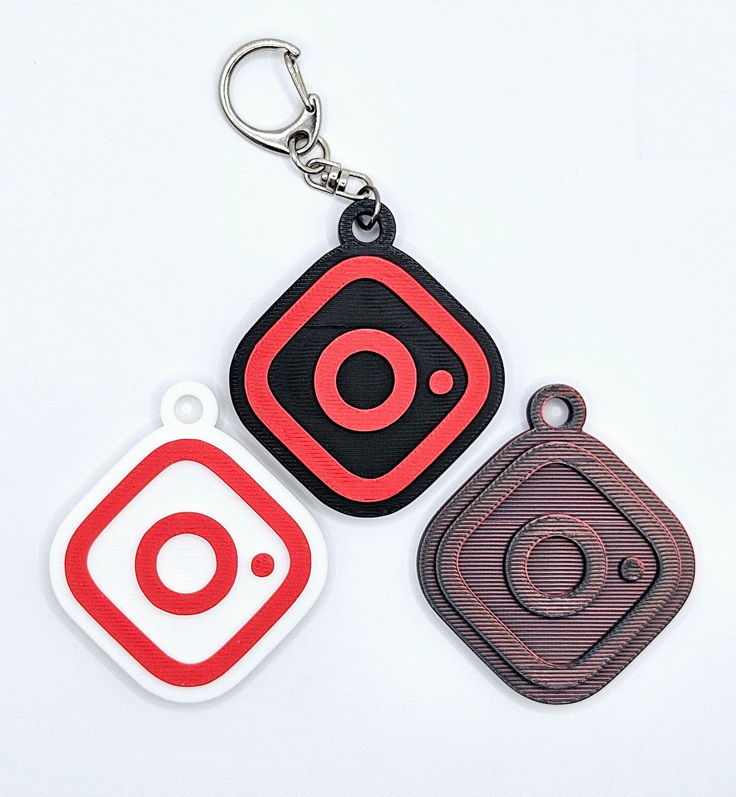 NFC keychain [social media/instagram logo]