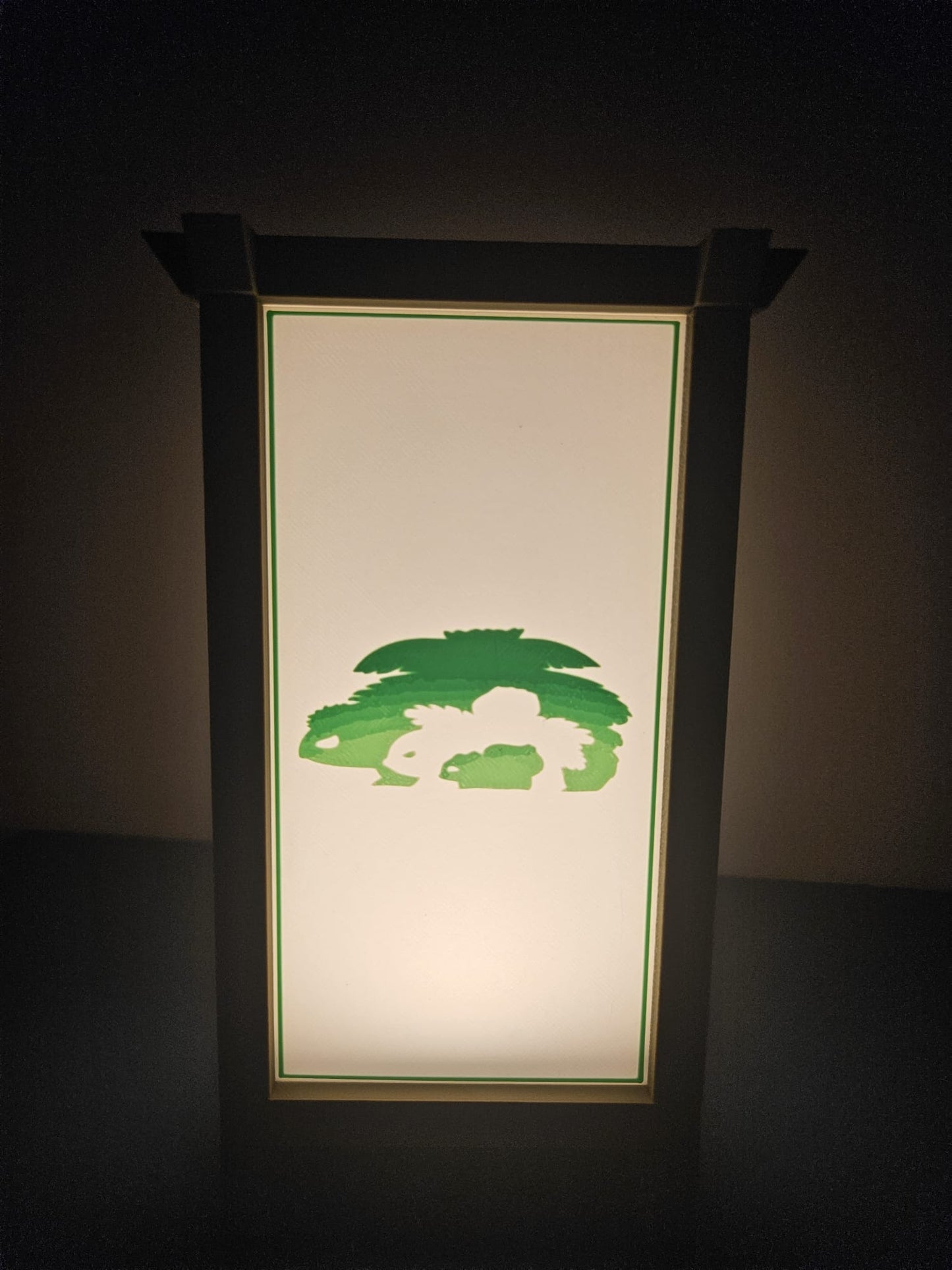 Custom Japanese-style Lamp (pick 4 panels of your choice)
