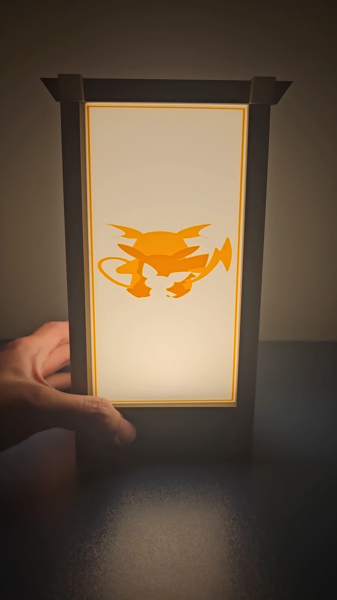 Custom Japanese-style Lamp (pick 4 panels of your choice)