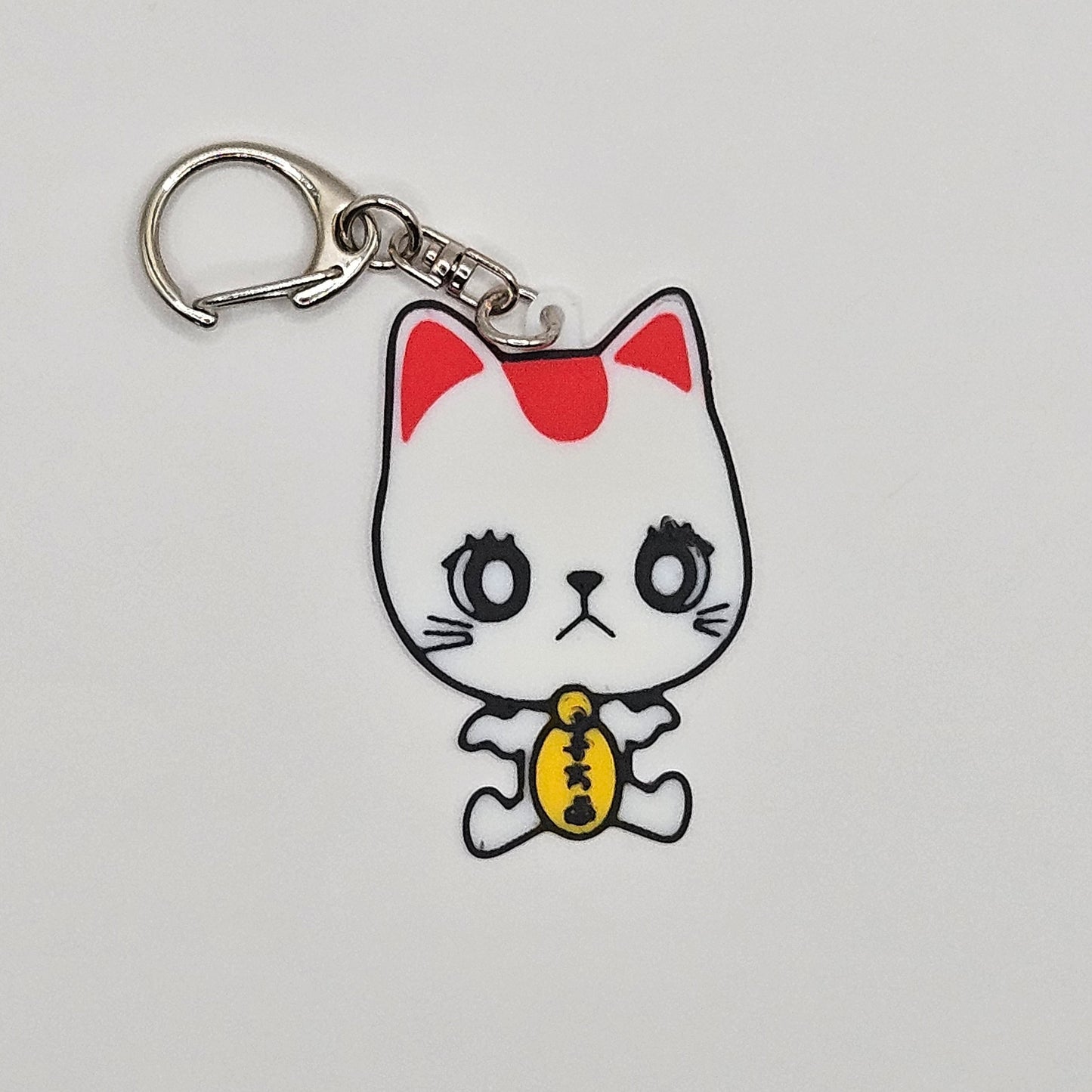 Turbo Granny Cat Form Keychain